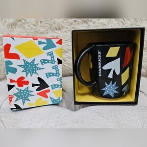 Starbucks-☕️🎰 Las Vegas "Lucky 777" black ceramic coffee mug. New In Box.